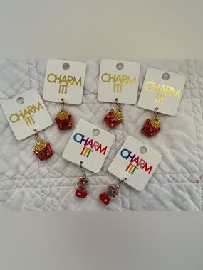 Charm It! Fries Lover Charm Bundle 6pc Gift Set